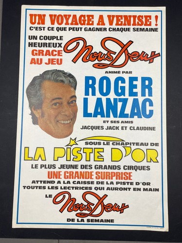 Affiche ancienne originale