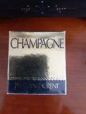 yvves st laurent Champagne