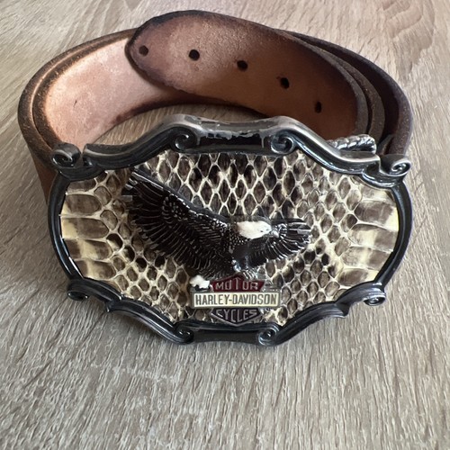 Rare boucle ceinture - boucle, harley