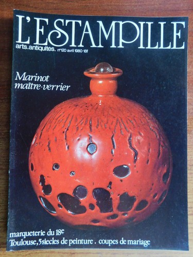 Estampille verrier marinot - verrier,