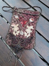 petit sac du soir tissu et