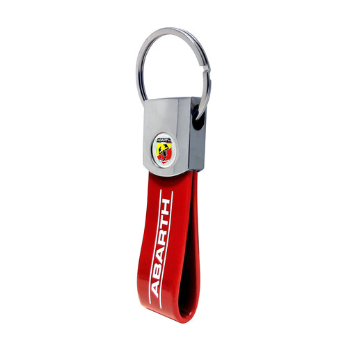 Porte clés abarth bande - porte-clés, rouge