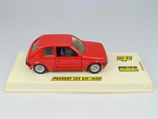 voiture peugeot 205 GTI 1508 rouge solido 1/43 vintage