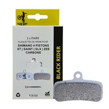 jeu plaquettes frein BLACK
