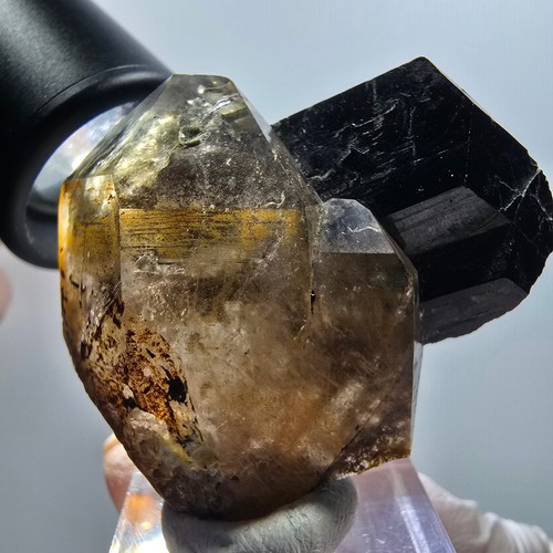 Rare spécimen quartz fumé - rare,