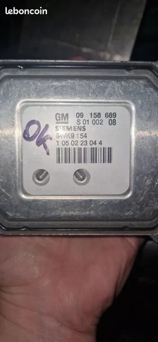 Calculateur moteur opel vectra