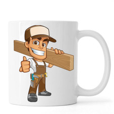 mug sublimation personnalisable  Métier Homme Menuisier