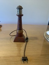 GDG Ancienne Lampe Phare Le Treport En Bois 