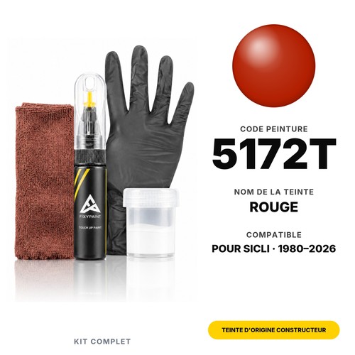Sicli 5172t rouge couleur - 5172t,