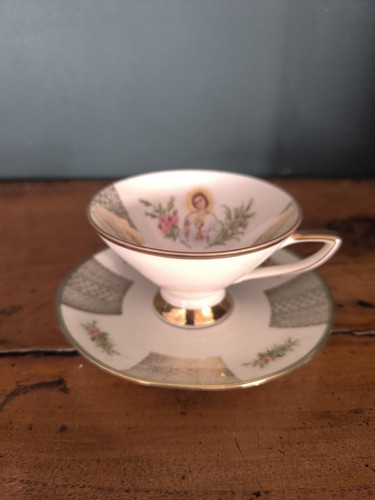 Ancienne tasse porcelaine - tasse,
