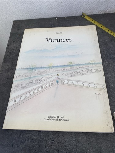 Ancien livre vacances sempé - livre,