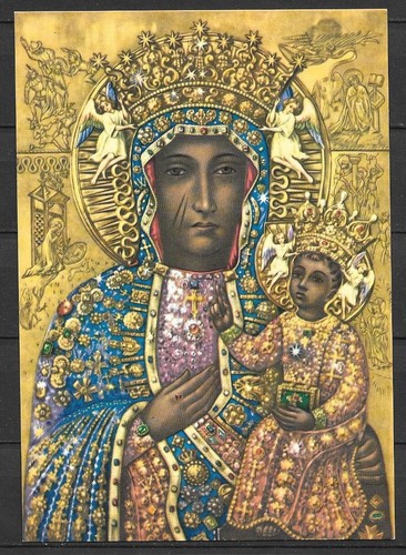 Carte vierge noire - de,