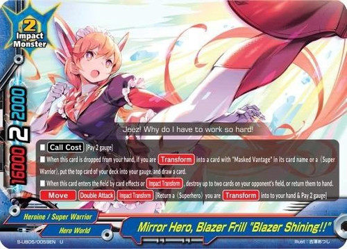 Buddyfight miroir héros - miroir,