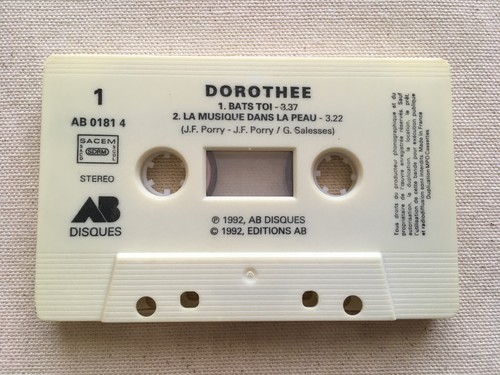 Dorothée cassette single - , 2