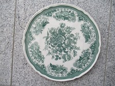 PLAT TARTE  VILLEROY BOCH FASAN VERT 32,5 cm diamètre