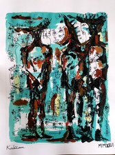 Peinture Originale Sur Papier