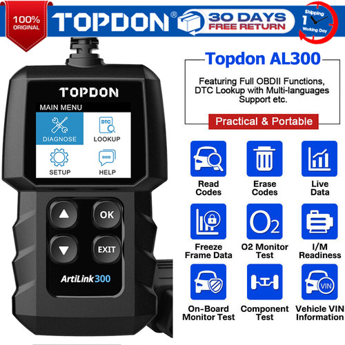 Topdon al300 obd2 appareil - al300,
