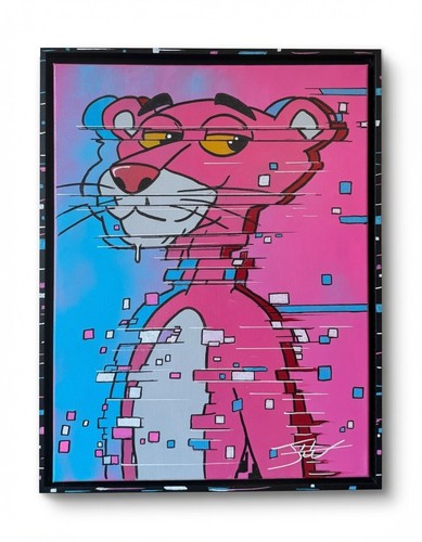 Pink panther glitch - "pink,