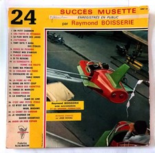 Disque Vinyles 33 1/3 Trs 25 Cm 24 Succès Musette André Boisserie OXLT94 TRIANON