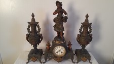 Superbe garniture cheminée - superbe, de