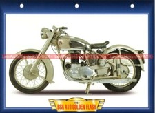 BSA 650 A10 Golden Flash 1950-1958 Fiche Moto #001078