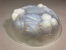 ETLING FRANCE Coupe creuse en verre Époque Art Déco 