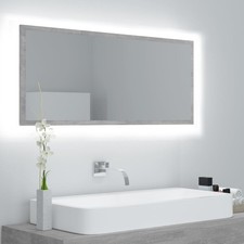 Miroir à LED de Salle de Bain Maquillage Cosmétique Toilette Intérieur vidaXL