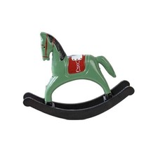 Figurine cheval à bascule en