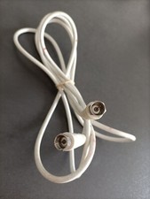 CABLE CORDON COAXIAL F ANTENNE SATELLITE PARABOLE MALE/ MALE 2 mètres