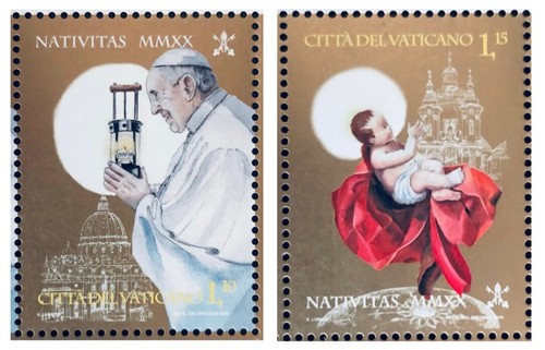Vatican 2020 timbres noël - 2020,