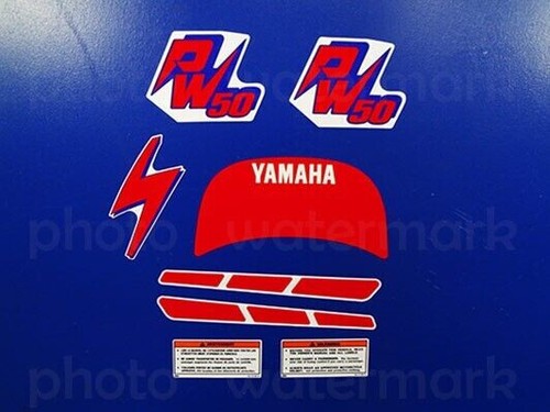1990 yamaha pw50 - yamaha, decals