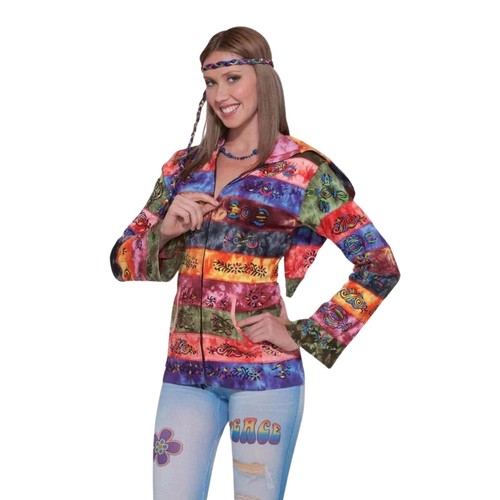 Hippie à capuche - 60's,