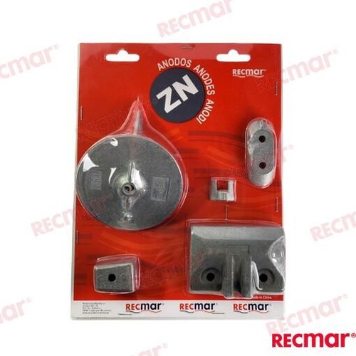 Kit anodes zinc - zinc, yamaha