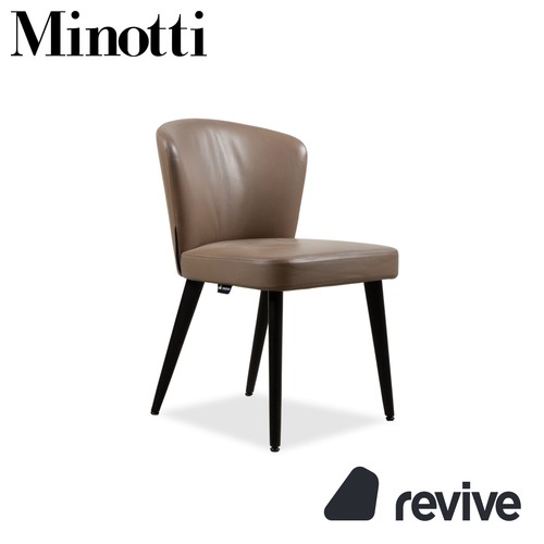 Minotti aston fauteuil cuir - fauteuil, en