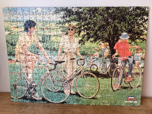 Ancien puzzle vélo motobecane - ancien,