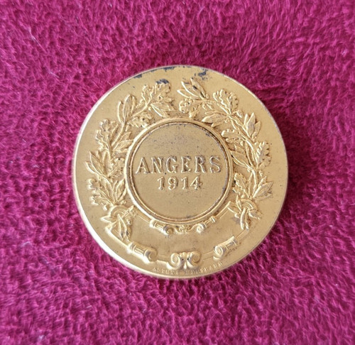 Medaille france angers 1914 - france,