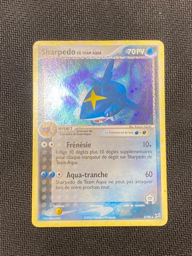 Carte pokémon sharpedo - pokémon, 5/95