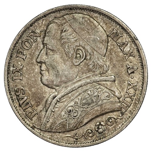 Vatican lire 1867 - lire, r