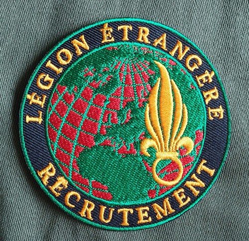 Ecusson recrutement legion - recrutement,