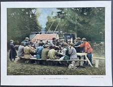 Russie Cantine des ouvriers au