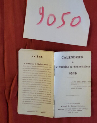 9050 petit calendrier de - /,