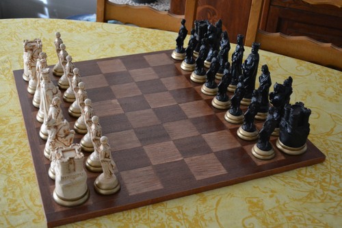 Jeux échecs médieval - jeux, d'échecs