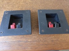 3A Speakers 2 borniers  pour enceintes hifi stereo vintage collector
