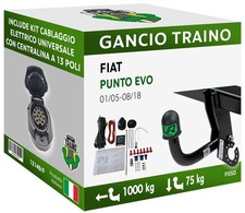 Attelage Fixe pour Fiat PUNTO