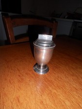 PORTE BRIQUET DE TABLE METAL ARGENTE / BRIQUET FBM GERMANY