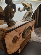 ancienne pendule horloge P.SEGA sculpteur