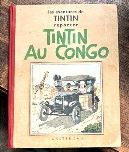 Tintin congo 1ère - tintin,
