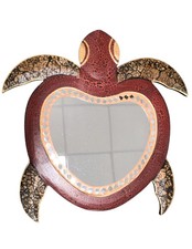 Miroir mural forme Tortue