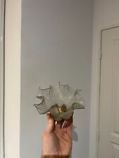 Ancien Tulipe Suspension Verre Abat Jour Lampe Huile Lampe 44mm