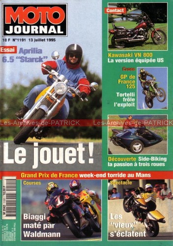 Moto journal 1191 aprilia - moto,
